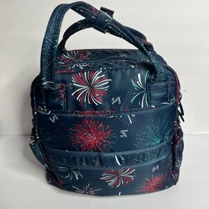 Lux Navy Fireworks Baby Bag
